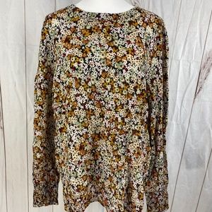 NWT LOFT Floral Blouse